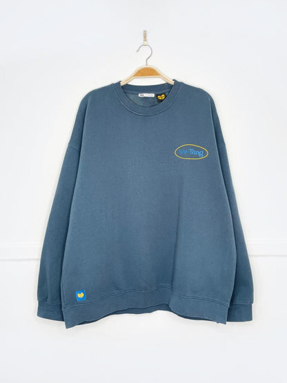 zara x wu - tang clan forever oversized sweatshirt - good market thrift store