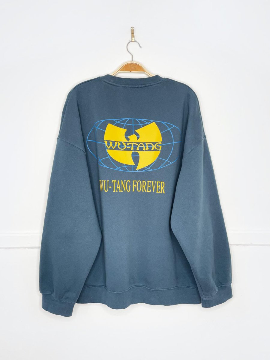 zara x wu - tang clan forever oversized sweatshirt - good market thrift store