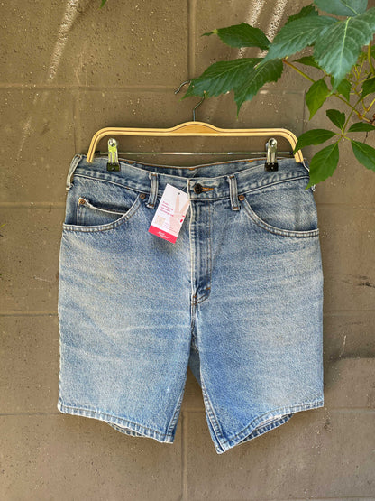 vintage 90s great western long denim shorts