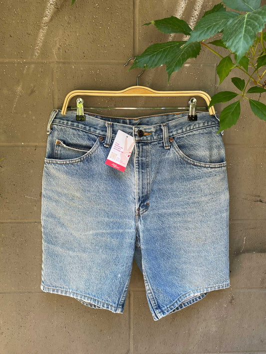 vintage 90s great western long denim shorts