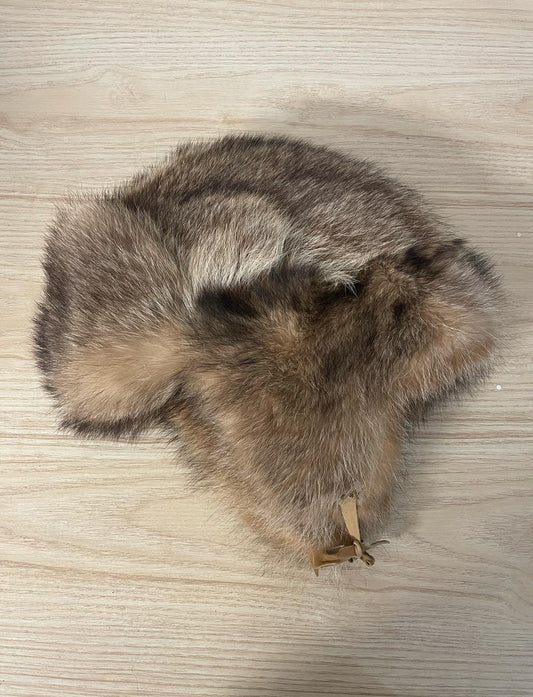 vintage fur trapper hat