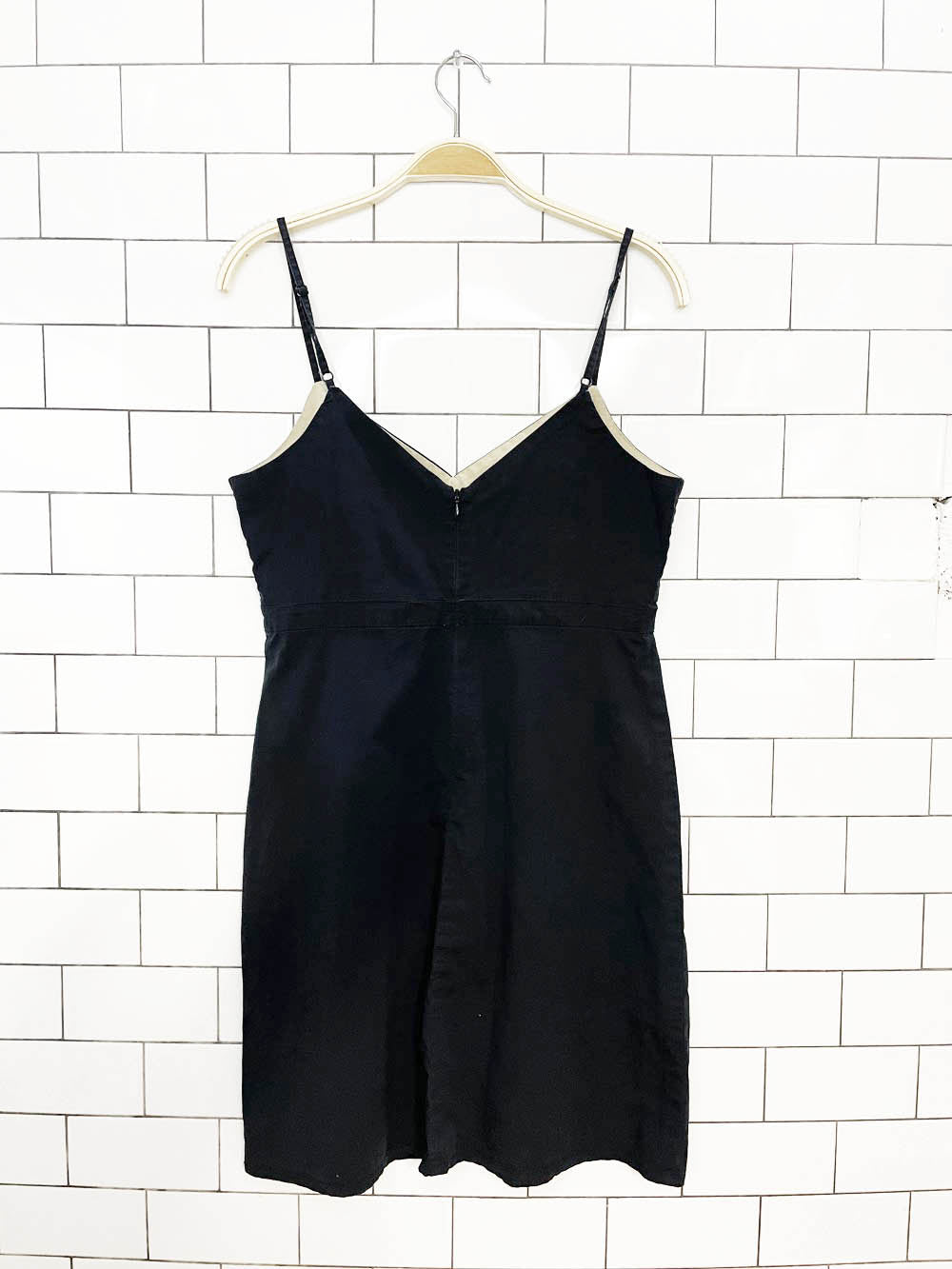 vintage 00s gap minimal stretch mini dress
