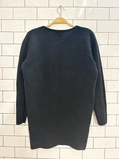 wilfred campanule silk + cashmere rib knit dress - good market thrift store