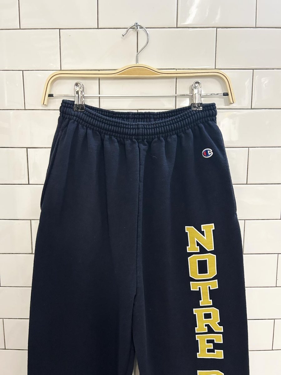 champion notre dame sweatpants - good market thrift store
