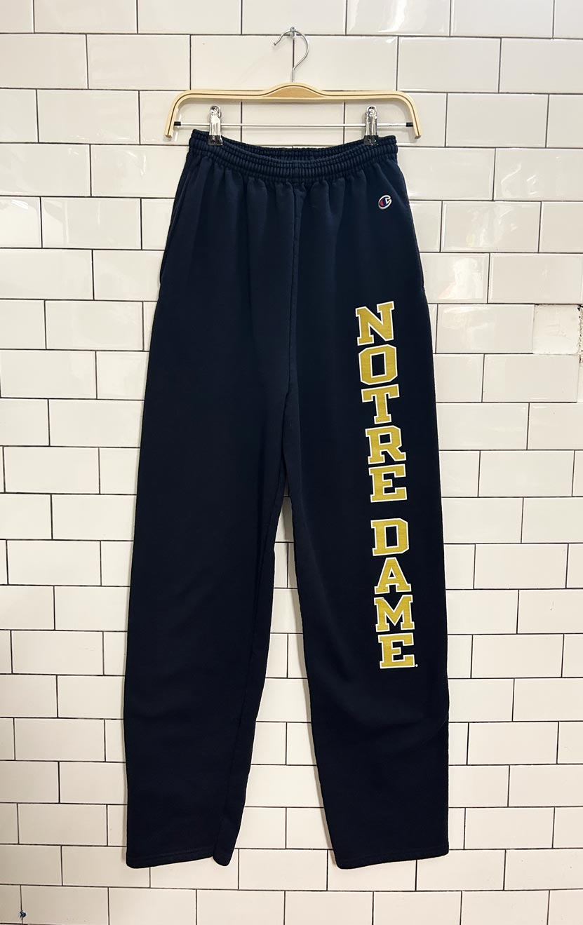 champion notre dame sweatpants - good market thrift store