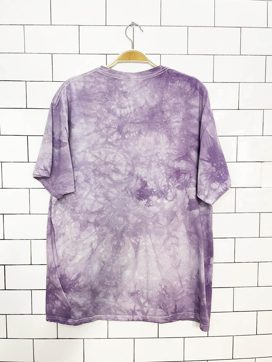 vintage 00s the mountain butterfly tie dye tee