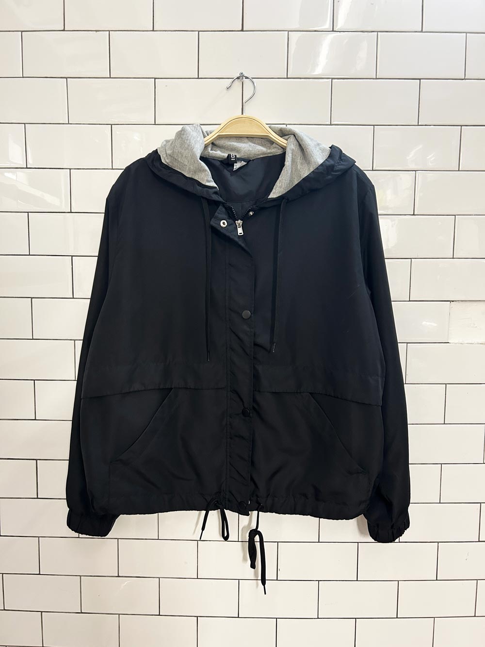 h&m jersey lined spring jacket - good market thrift store