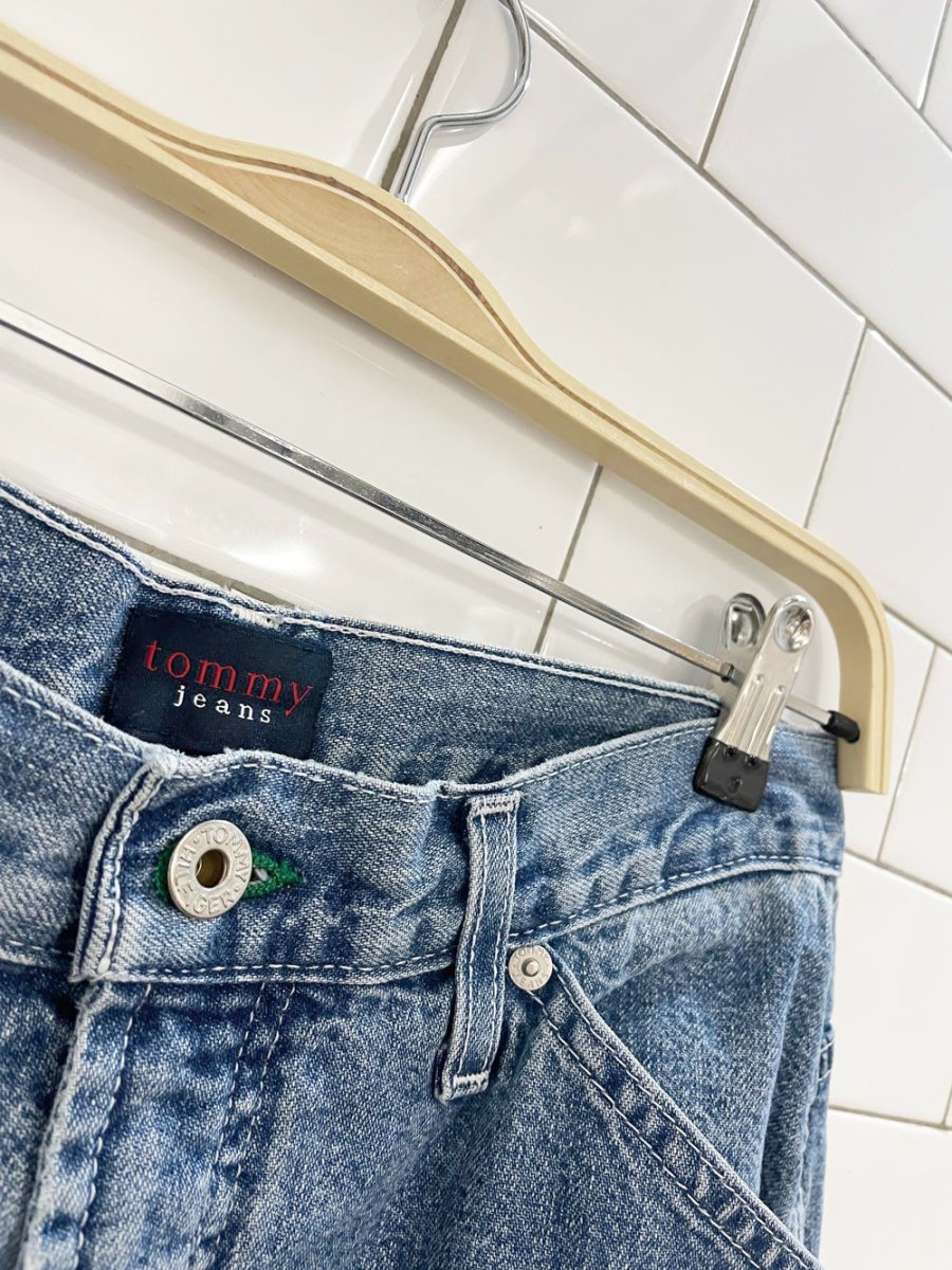 vintage 90s tommy hilfiger baggy carpenter jeans | made in Canada - good market thrift store