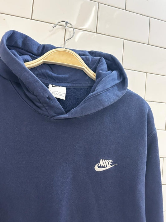 nike classic stacked check hoodie - good market thrift store