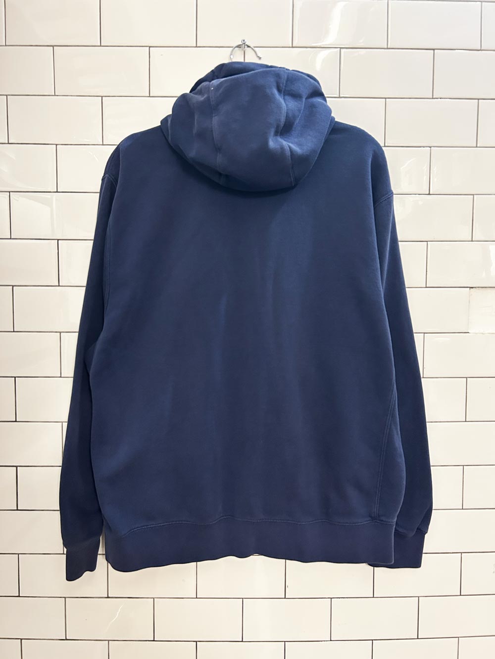 nike classic stacked check hoodie - good market thrift store