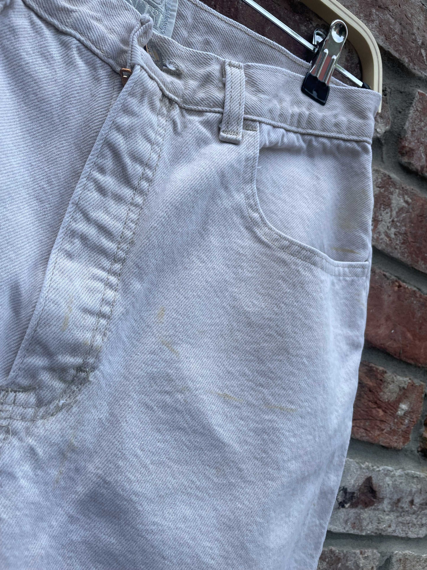 vintage moda int'l 9" long denim short