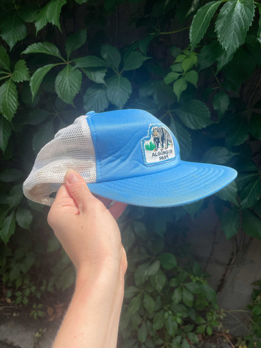 vintage algonquin park trucker hat