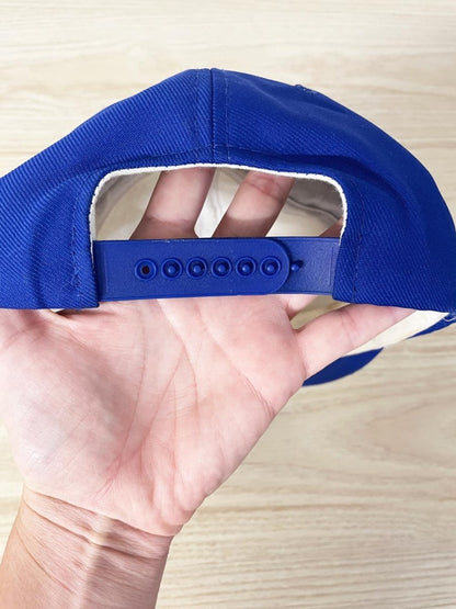 vintage 86 blue jays mlb snapback hat - good market thrift store