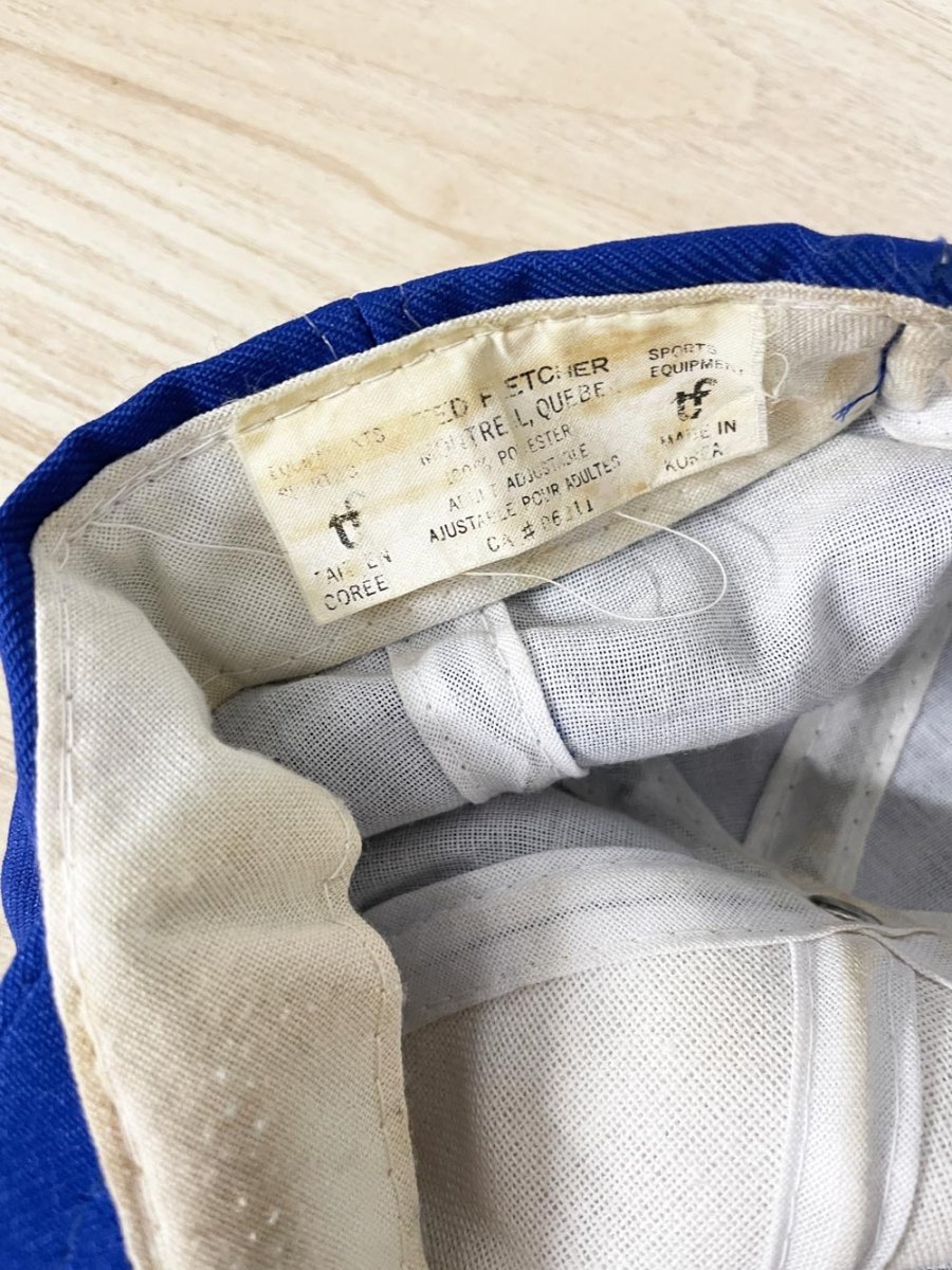 vintage 86 blue jays mlb snapback hat - good market thrift store