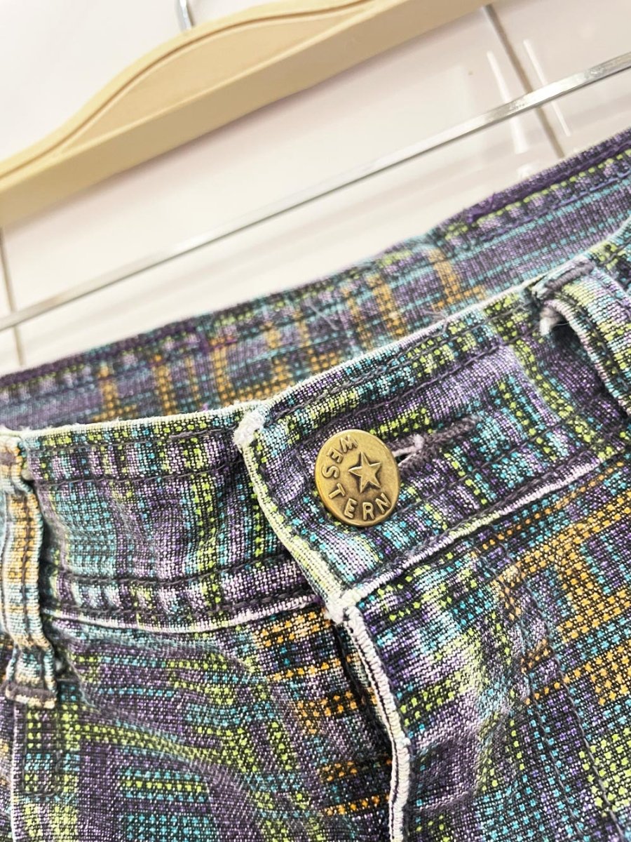 vintage 90s western rusty pleated shorts - good market thrift store