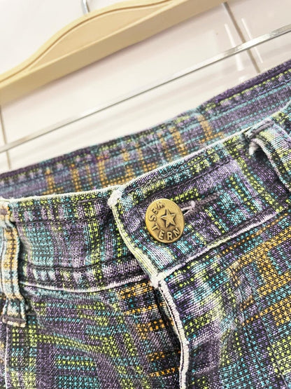 vintage 90s western rusty pleated shorts - good market thrift store