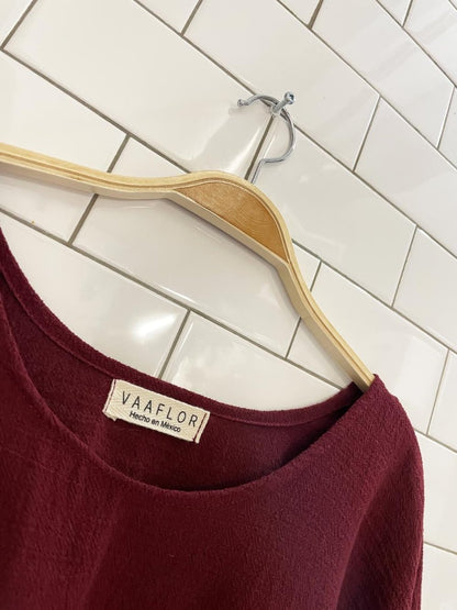 vaaflor mexico boxy cotton shirt - good market thrift store