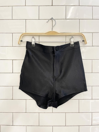 american apparel high rise booty shorts - good market thrift store