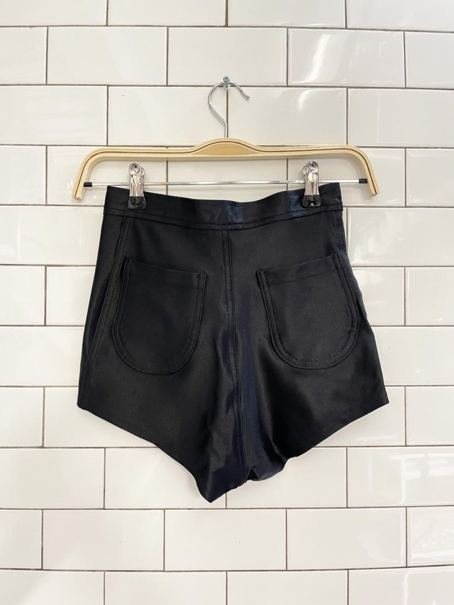american apparel high rise booty shorts - good market thrift store