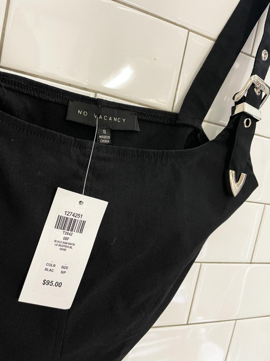 nwt no vacancy buckle bustier tank - good market thrift store