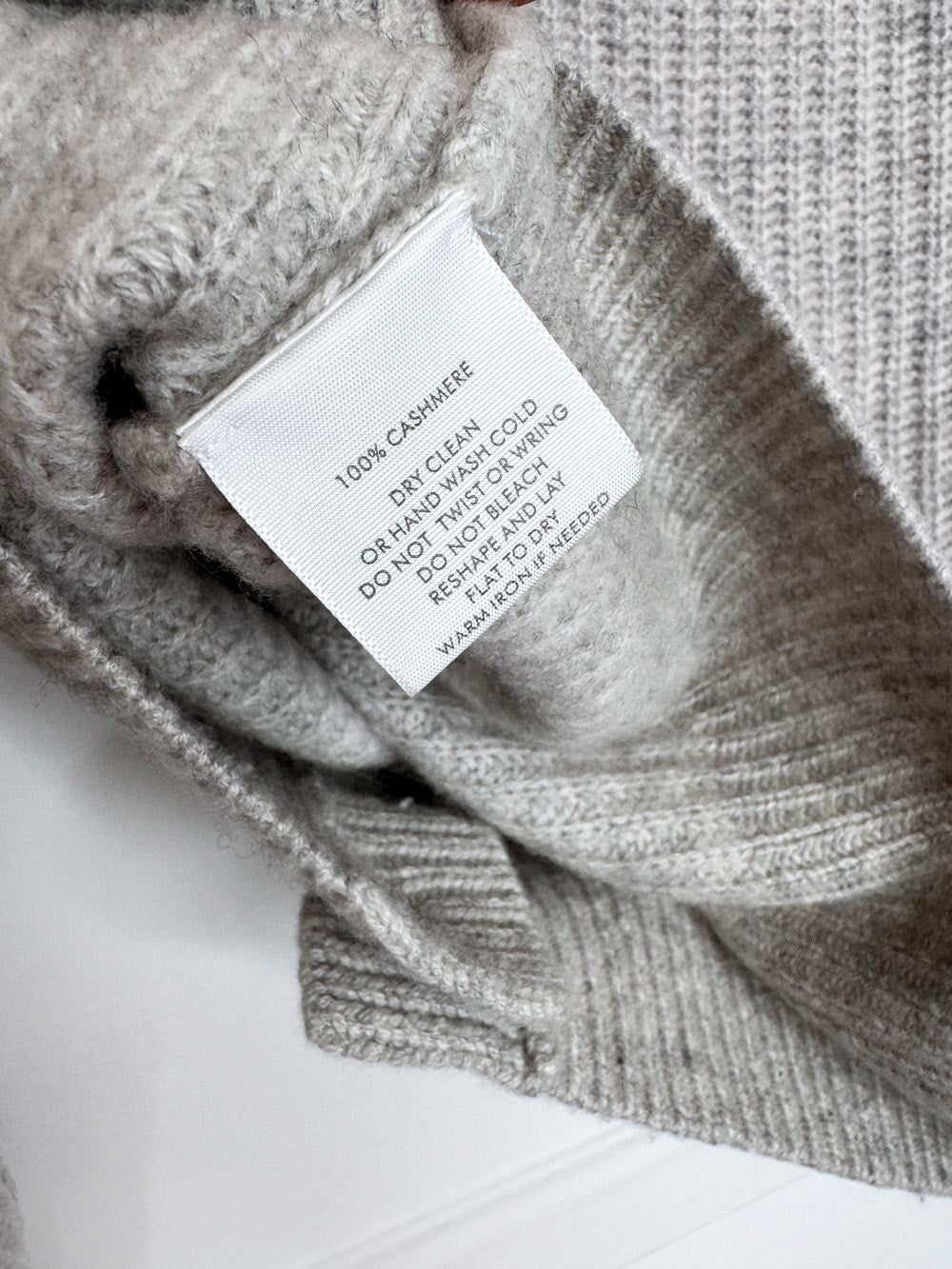 white + warren 100% cashmere ribbed cardigan