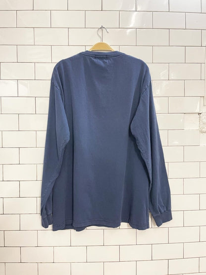 vintage 00s roots long sleeve tee - good market thrift store