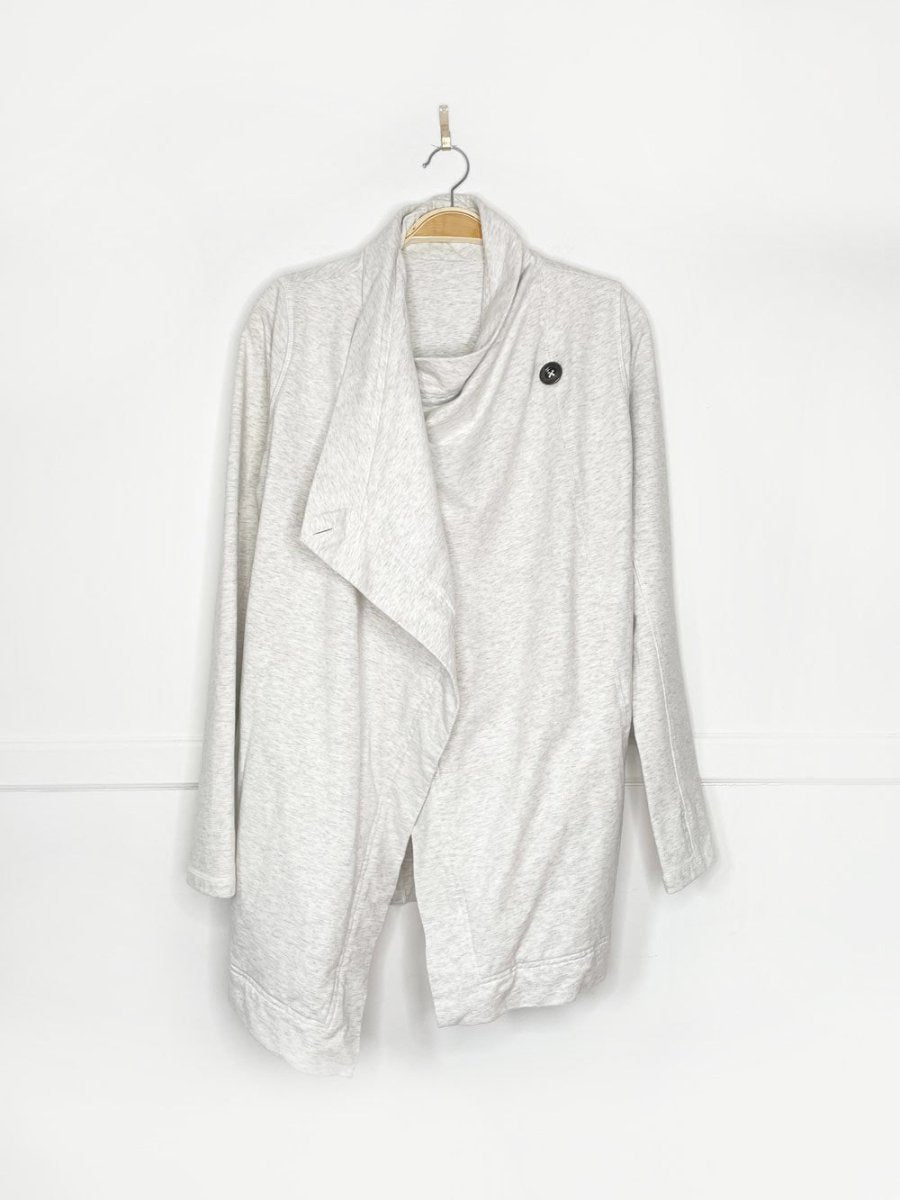 lululemon gratitude wrap cardigan jacket | lined - good market thrift store