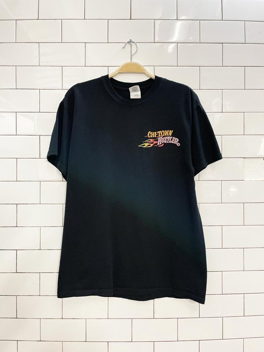chi - town hustler racing tee - good market thrift store