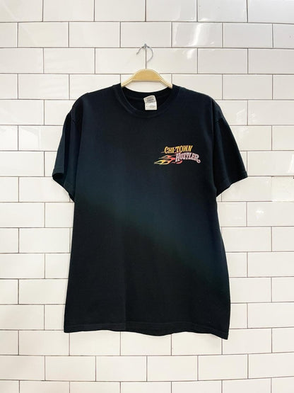 chi - town hustler racing tee - good market thrift store
