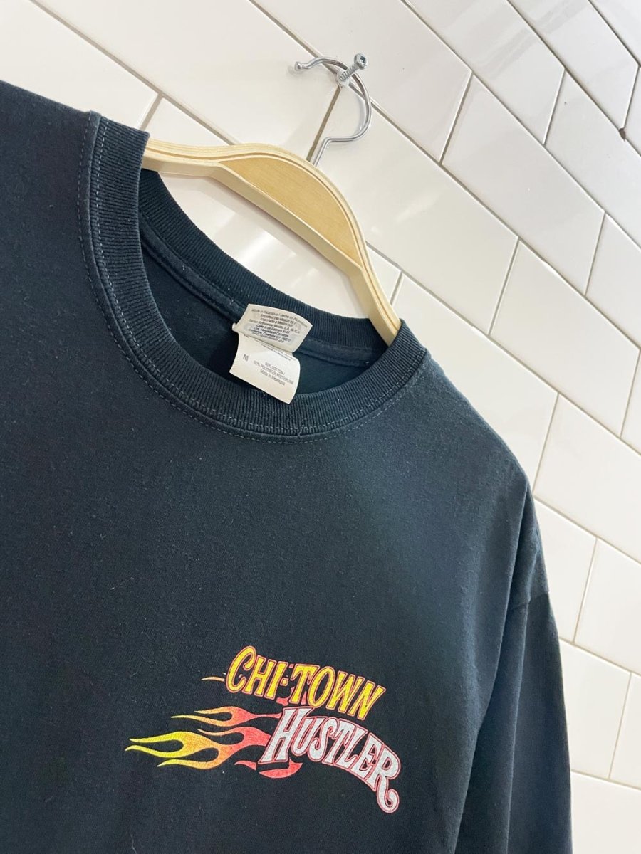 chi - town hustler racing tee - good market thrift store