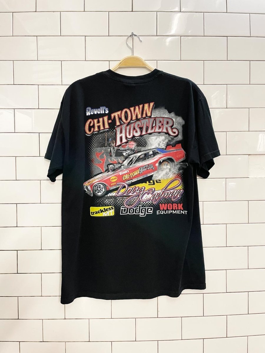chi - town hustler racing tee - good market thrift store