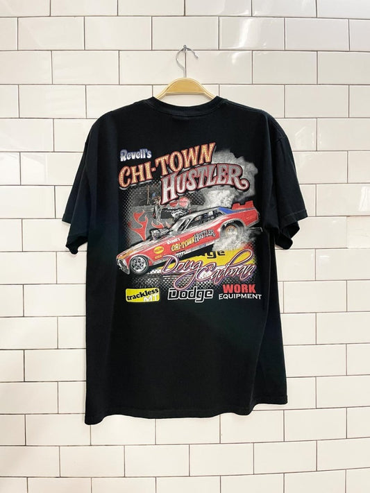 chi - town hustler racing tee - good market thrift store