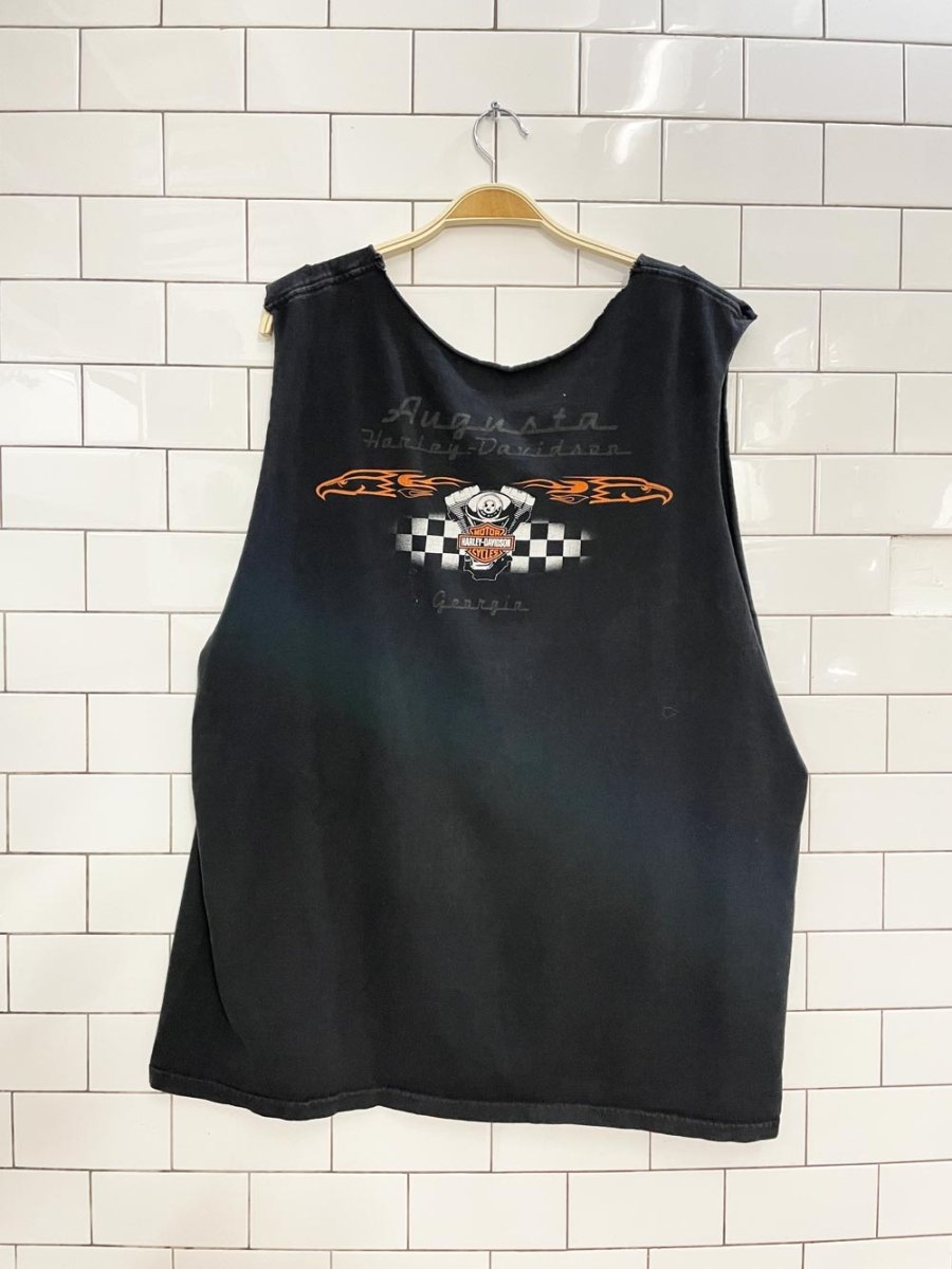 harley davison snake graphic tank - good market thrift store