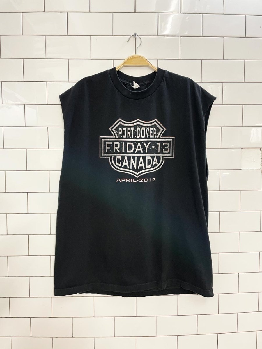 vintage 00s friday the 13th muscle tee - good market thrift store