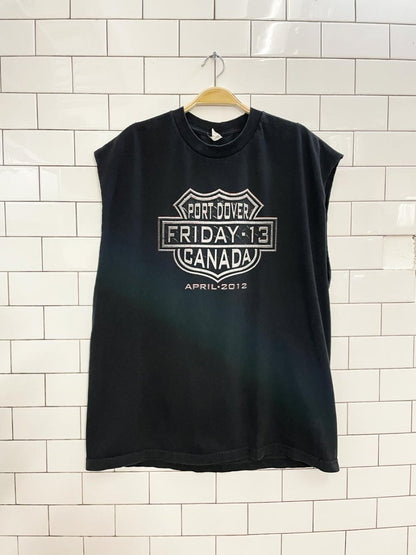 vintage 00s friday the 13th muscle tee - good market thrift store