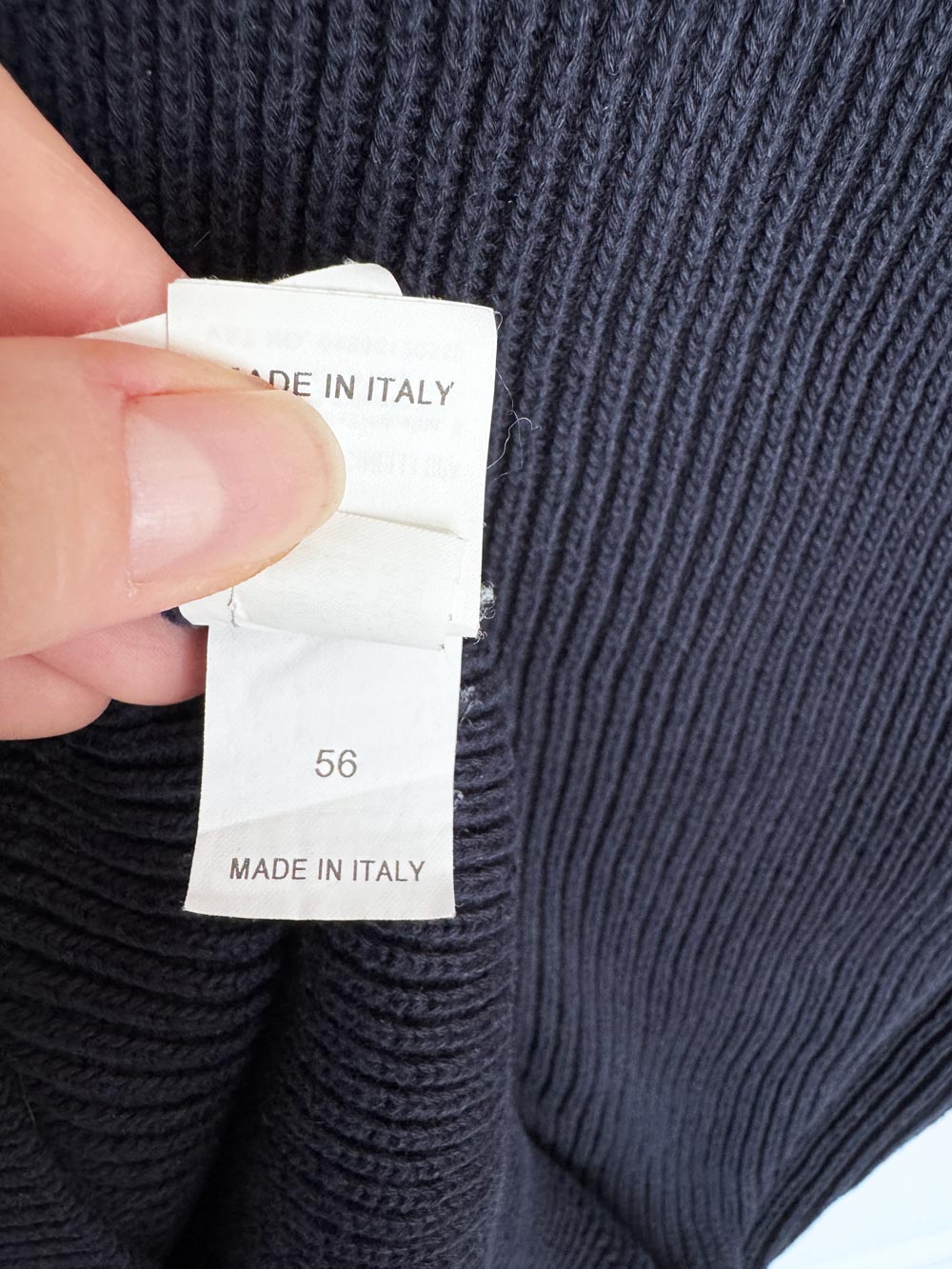 brunello cucinelli chunky cotton knit cricket vest | made in Italy