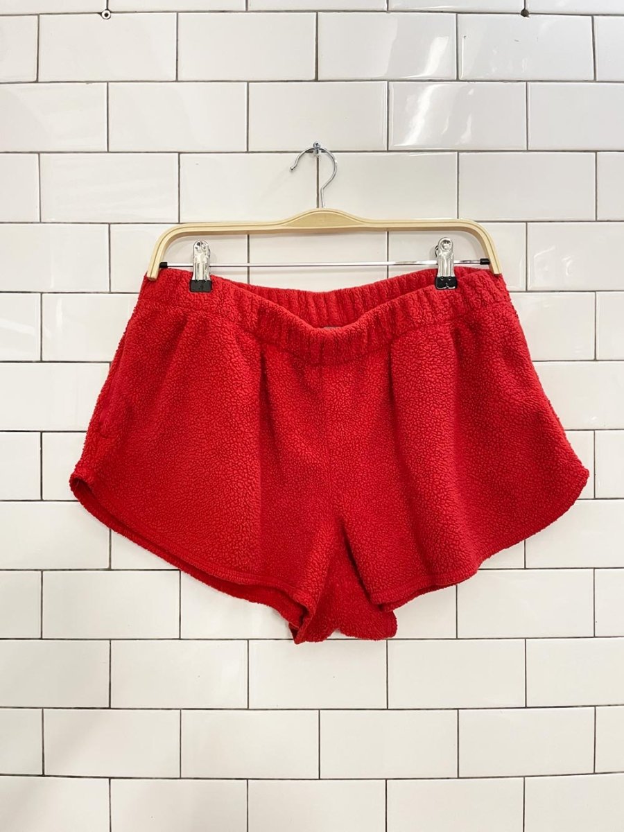 aerie fleece lounge shorts - good market thrift store