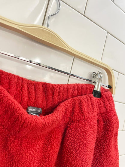 aerie fleece lounge shorts - good market thrift store