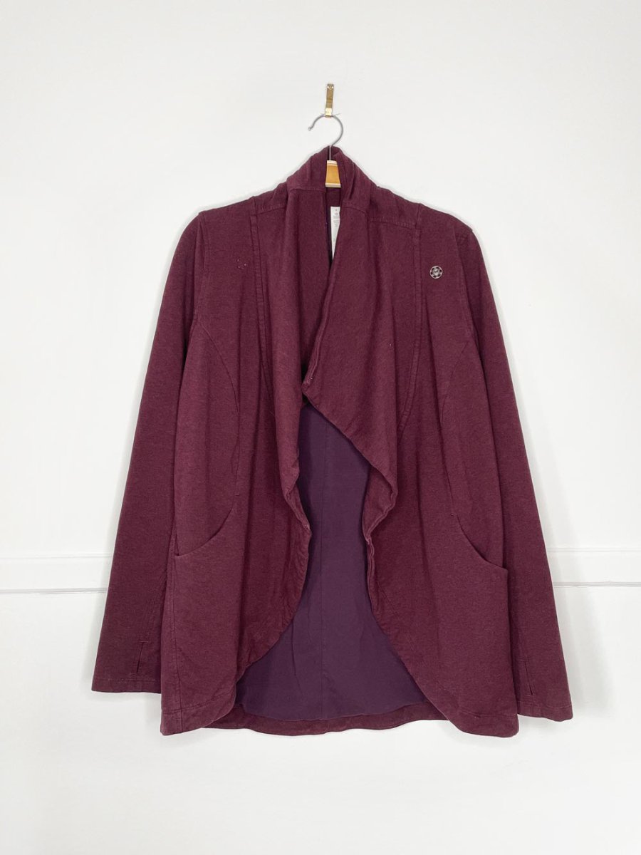 lululemon that's a wrap cardigan sweatshirt jacket | lined - good market thrift store