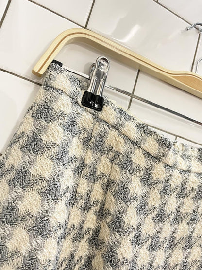 vintage 90s crisca large houndstooth suit set - good market thrift store