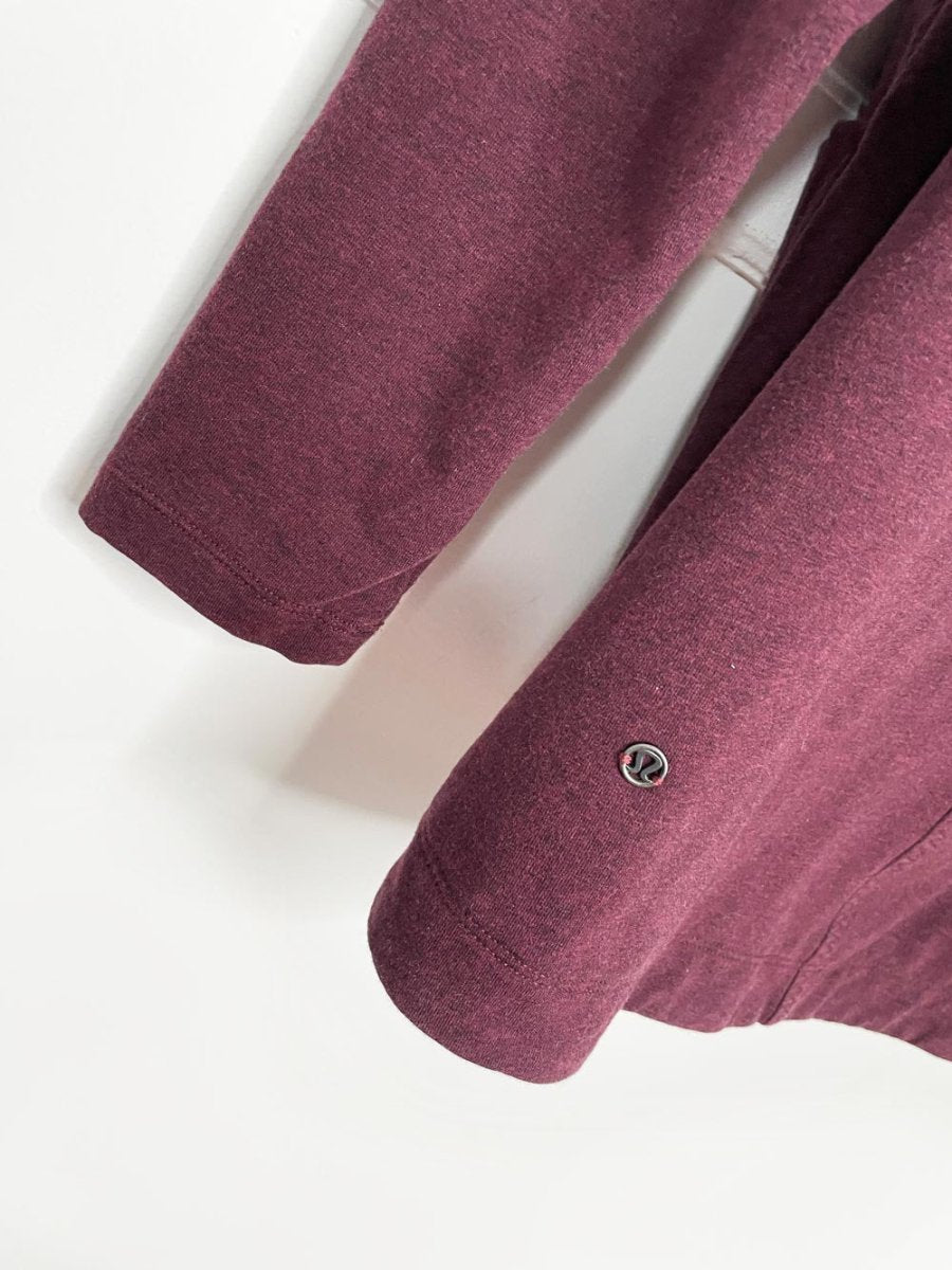 lululemon that's a wrap cardigan sweatshirt jacket | lined - good market thrift store