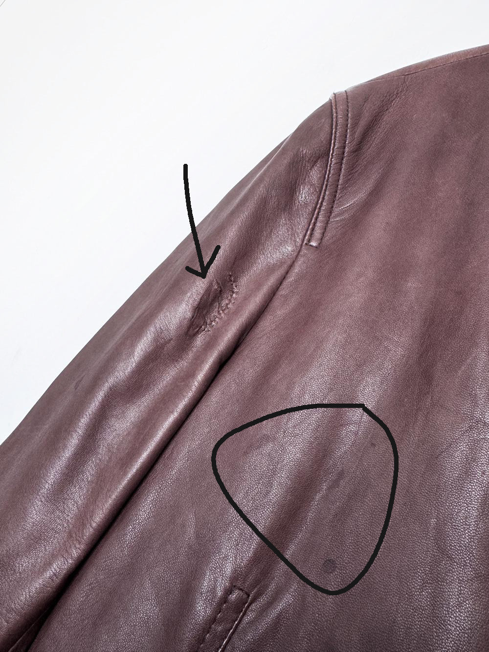 john varvatos butter leather relaxed blazer | lambskin