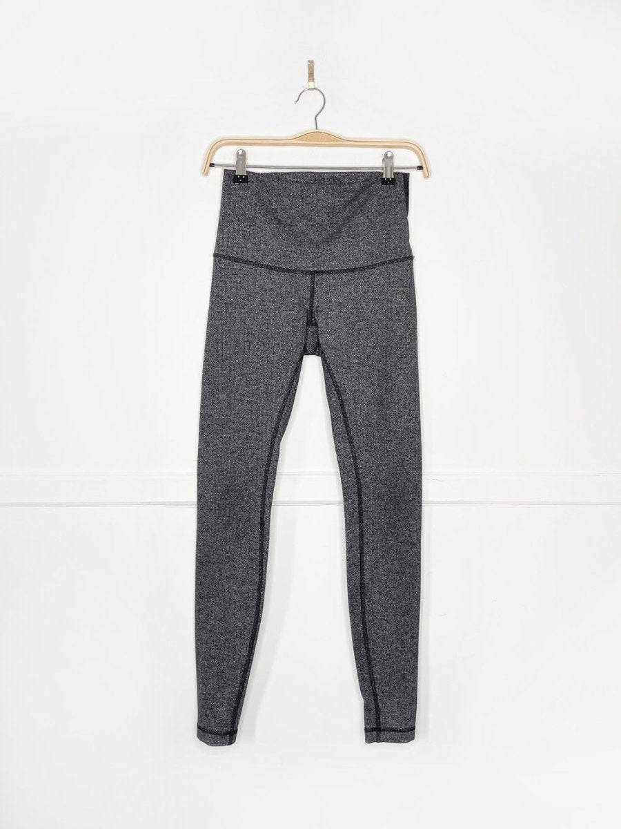 lululemon wunder under herringbone tight - good market thrift store