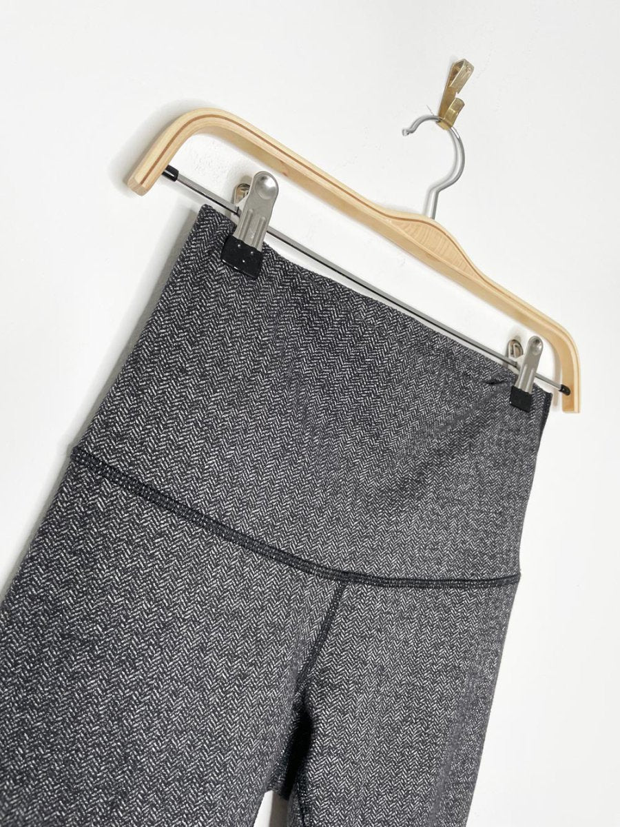 lululemon wunder under herringbone tight - good market thrift store