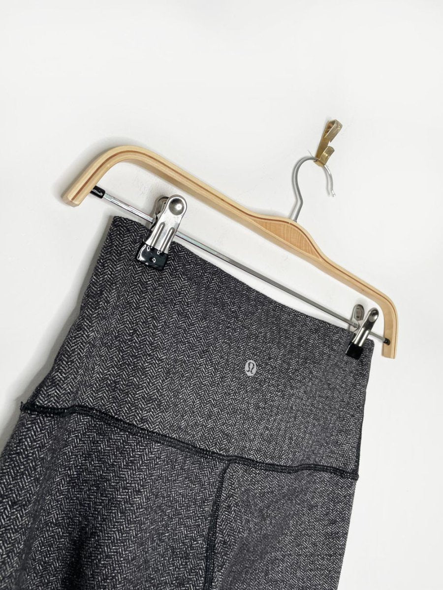 lululemon wunder under herringbone tight - good market thrift store