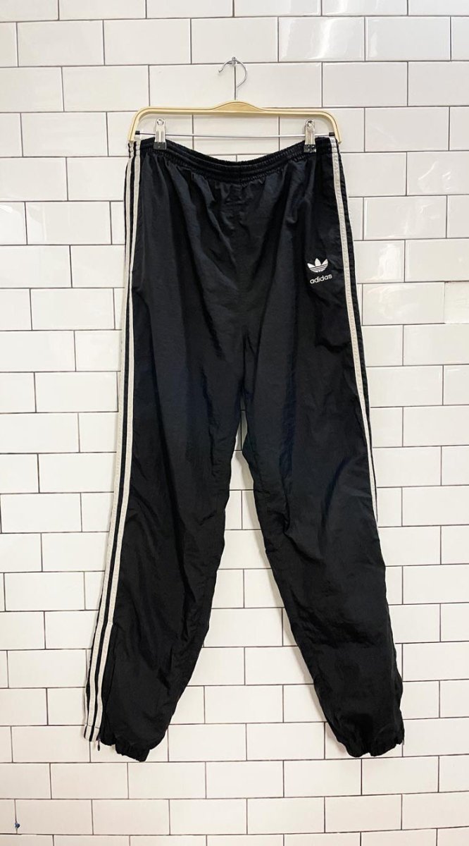 vintage 90s adidas lined track pants - good market thrift store