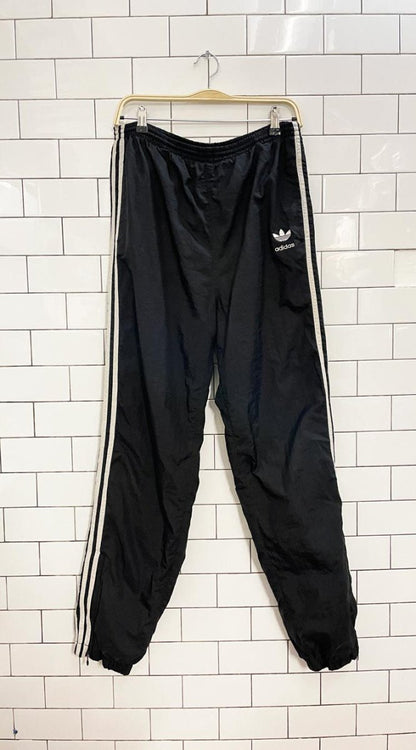 vintage 90s adidas lined track pants - good market thrift store