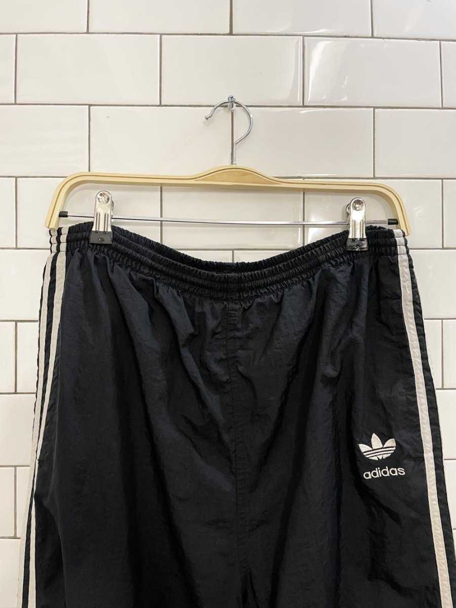 vintage 90s adidas lined track pants - good market thrift store