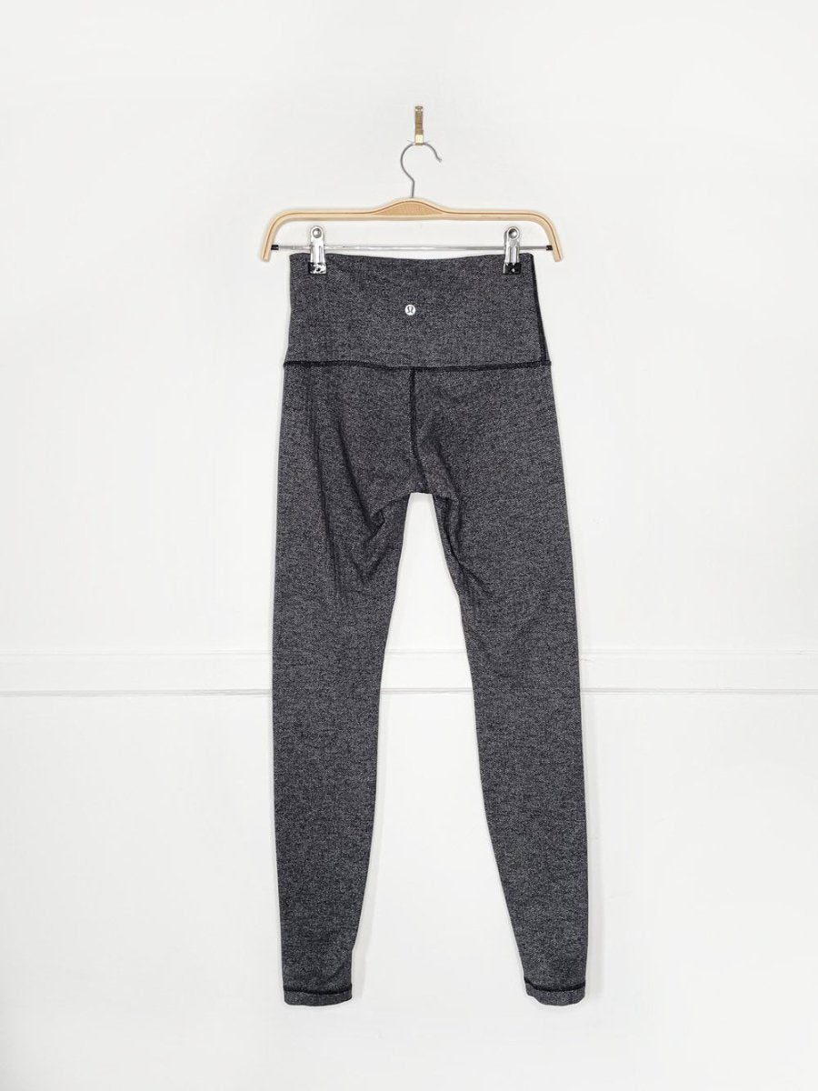 lululemon wunder under herringbone tight - good market thrift store