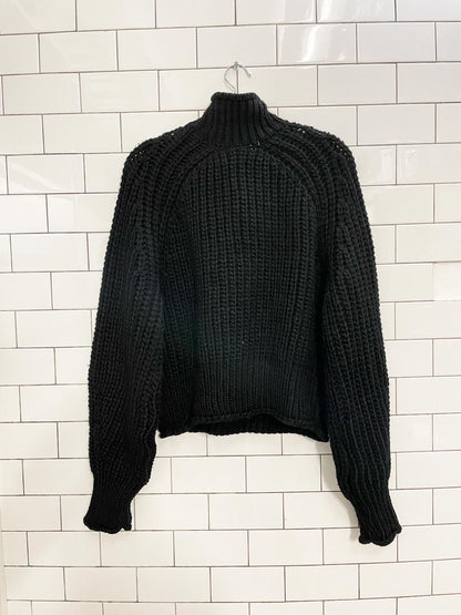 h&m wool-blend chunky sweater